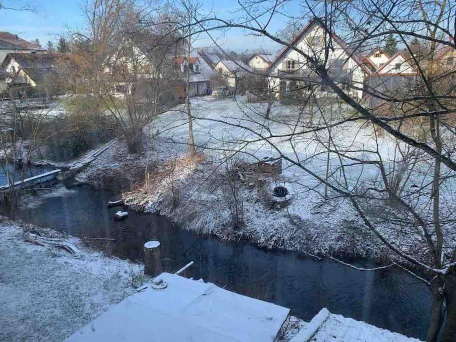Apartment Amidst Nature-Riverdale, North Of Munich Fahrenzhausen Extérieur photo